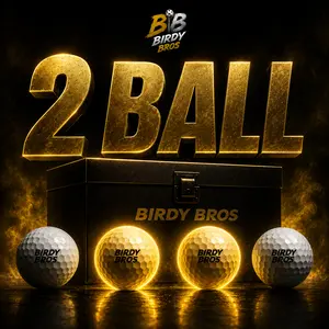 BB 2Ball Suppy-  1 sleeve golf balls