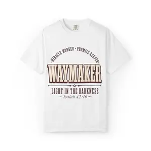 Waymaker Scripture T-shirt | Light in the Darkness Isaiah 42:16