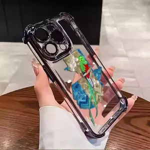 Cute Quetzal Bird In Guatemala Pattern Phone Cases for iphone 17 Promax 16 15 Plus 14 13 12 11 Samsung S26 S25 Plus S24 Ultra S23 FE S22, Four Corners Anti-Fall Transparent Casual Soft Silicone Phone Cases
