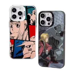 Fullmetal Alchemist Anime Phone Cases For iPhone 17 Promax Pro Air 16 Plus 15 14 13 12 11 Black Shockproof White Mattle Cover