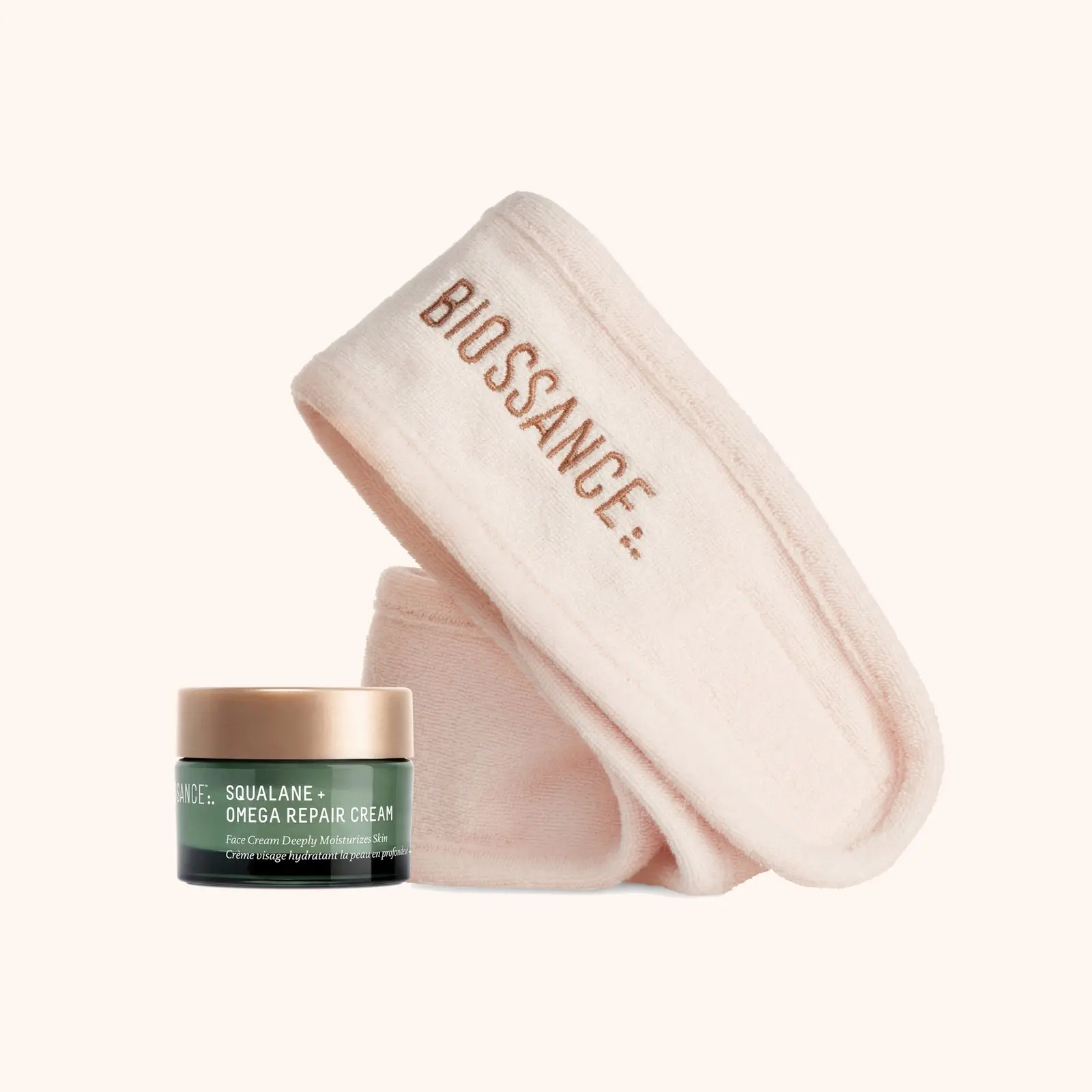 Travel Size Omega Repair Cream and Headband Duo Travel Size Omega Repair Cream and Headband Duo
