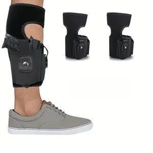 2-Pack Ankle Gun Holster,Deep Conceal Carry,plaid Long Wear,Fit All Legs