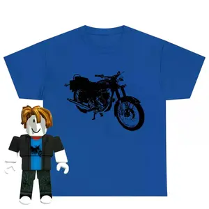 Bacon Hair Motorcycle Shirt, Robloxian Certified Baller T-Shirt, Funny Shirt, Gift Shirt, Menswear, Unisex Cotton Tee, Womenswear, Comfortable roblox
