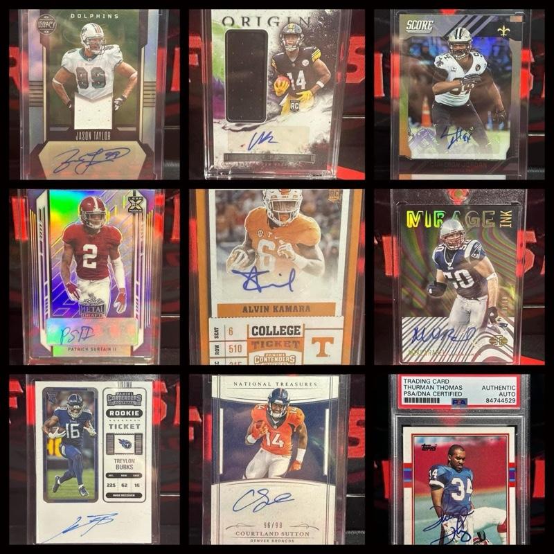 Clearly Football 650 Autograph Pack with One Card Per Pack