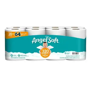 Angel Soft Toilet Paper, 16 Mega Rolls