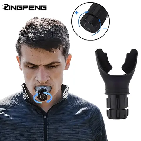 Adjustable Resistance Mouthpiece Trainer, Portable Oral Muscle Training Accessory Training Tool for Sports & Fitness, Workout Equipment, Home Workout Gear