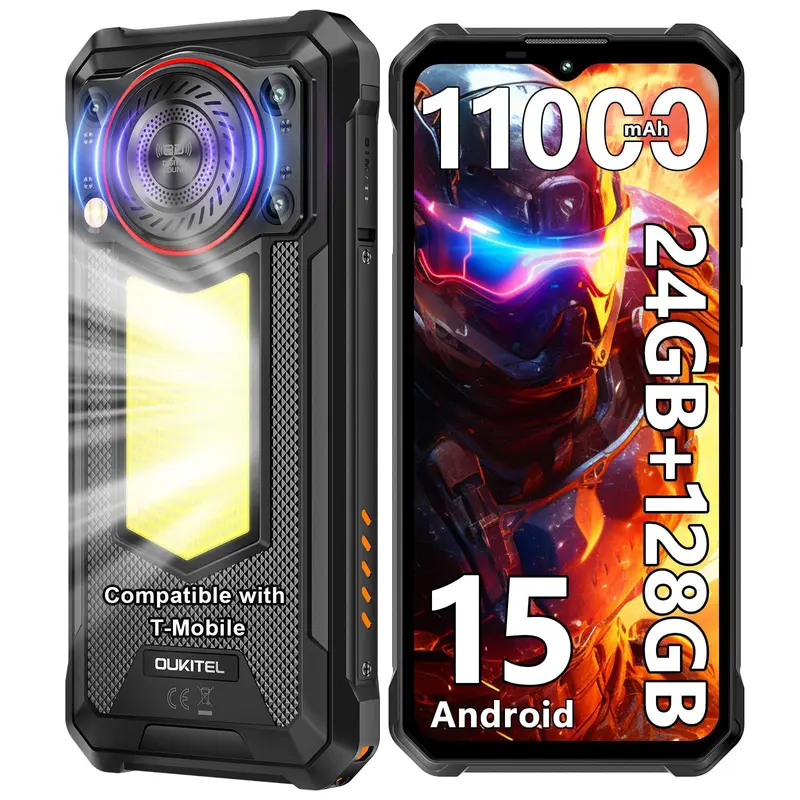 OUKITEL WP60 5G Rugged Smartphone 48GO+512GO 7.2 10000mAh Telephone Portable Incassable Android 15 108MP Dual SIM/GPS/NFC Noir - Téléphonie OUKITEL WP60 5G Rugged Smartphone 48GO+512GO 7.2 10000mAh Telephone Portable Incassable Android 15 108MP Dual SIM/GPS/NFC Noir - Téléphonie