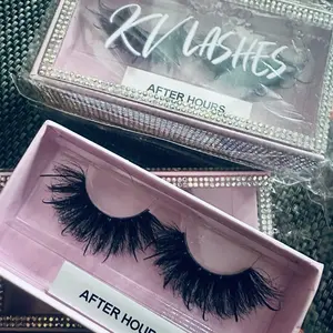 KV Lashes- After Hours | 25mm High Definition Strip Eyelashes | Bold, Fluffy, Soft Glam, Reusable