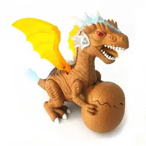 AZ Trading & Import  Walking Dinosaur with Wings Toy with Lights & Sound