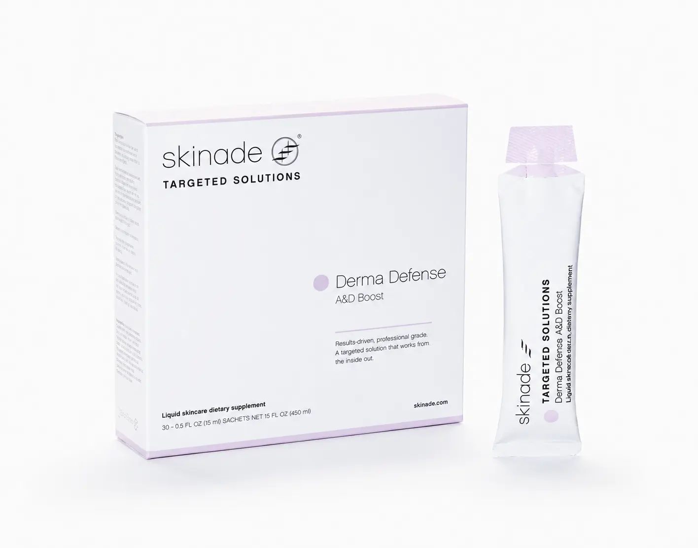 skinade derma defense  vitamin a supplement  vitamin d supplement  skin hydration  skin supplement  beauty supplement  healthy skin  radiant skin  daily collagen supplement  skin wellness  skinade targeted solutions  more even skin