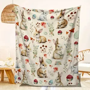 Cute Blanket Suitable for Bed, Sofa, Chair - Soft Cozy Bedspread with Adorable Boys & Girls Patterns, - Bed Covering for, Birthday & Christmas Gift
