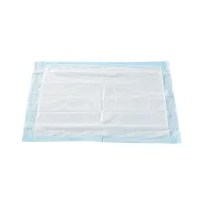 Disposable Underpad 17 X 24 Inch Fluff / Polymer Light Absorbency