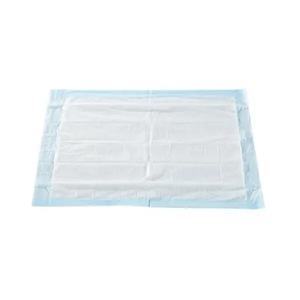 Disposable Underpad 17 X 24 Inch Fluff / Polymer Light Absorbency
