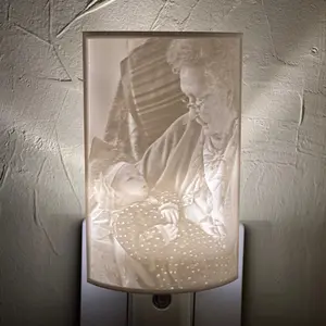 Custom 3D printed lithophane