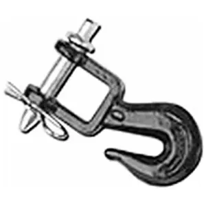 212 MAIN Double HH 24070 Drawbar Hook - Heavy-Duty Winch Strap Hook for Tools & Hardware Fastening Applications
