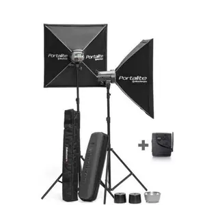 Elinchrom EL 20852KIT D-LITE RX 4/4 Kit with Stands (Multi Color)