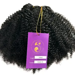 Sweet 4A Weft/Bundle Sugar Hair Extensions bundles black