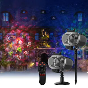 Projection lampFilm patternChristmas atmosphere lamp