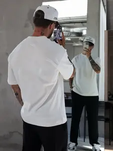 Men's Casual Short Sleeve T-Shirt, Comfortable Daily Wear Top, Fashion Basic Style, Versatile and Essential for Everyday