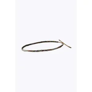 Adjustable Beaded Hat Band - Red/Black