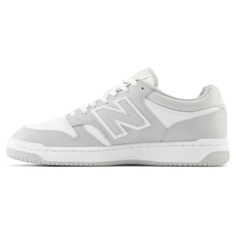 New Balance 480 Brighton Grey Versatile Cushioned Durable Low Top Skate Shoes Men's White BB480LHI