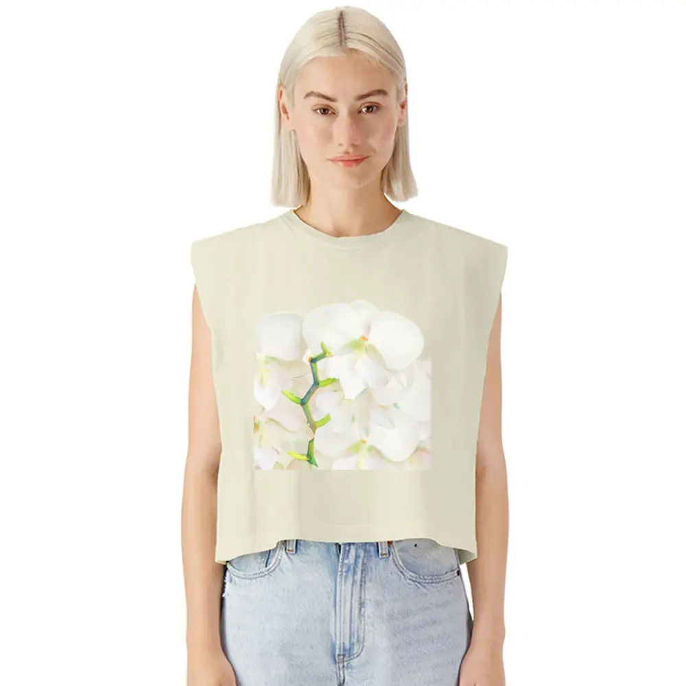 Orchids - muscle tank top
