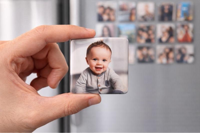 Custom Photo Fridge Magnet (2"x2")