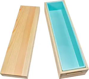 Wooden Soap Molds for Soap Making Large- 5 lb Soap Molds Loaf with Cover, Rectangle  Soap Loaf Molds 77 oz (5 lb Standard Mold)