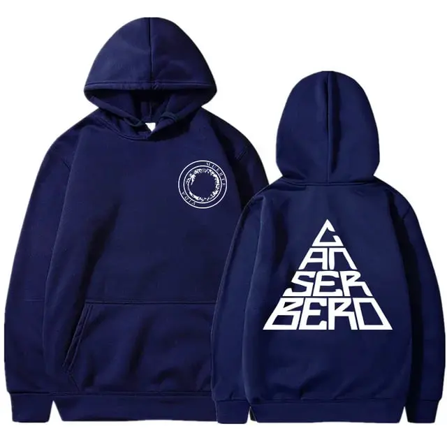 Canserbero Hoodies Men and Women Long Sleeve Sweatshirts Cool Casual Streetwear Y2K Street Fashion Pullover Unisex Clothing Menswear Crewneck