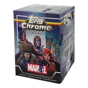 2026 Topps Chrome Marvel Blaster Box - 8 Packs Per Box