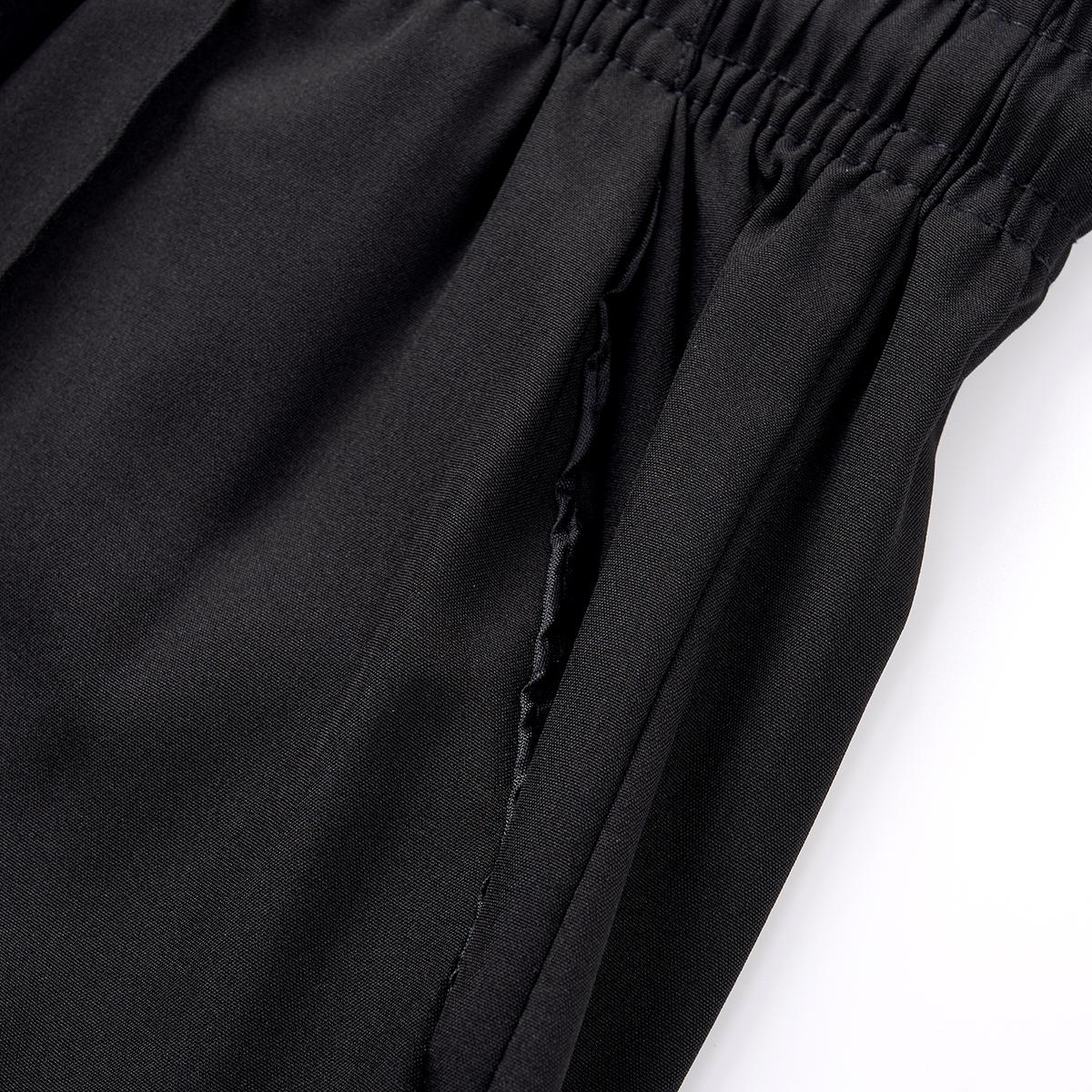 3-Pack Men's Casual Ice Silk Straight Leg Sweatpants, Elastic Waist Drawstring Pants with Cargo Style Pockets