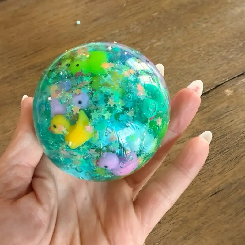 Handmade squishy stress ball