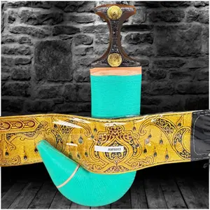 Traditional Yemeni Janbiyah  -  Am5003-   جنبية يمنية تقليدية