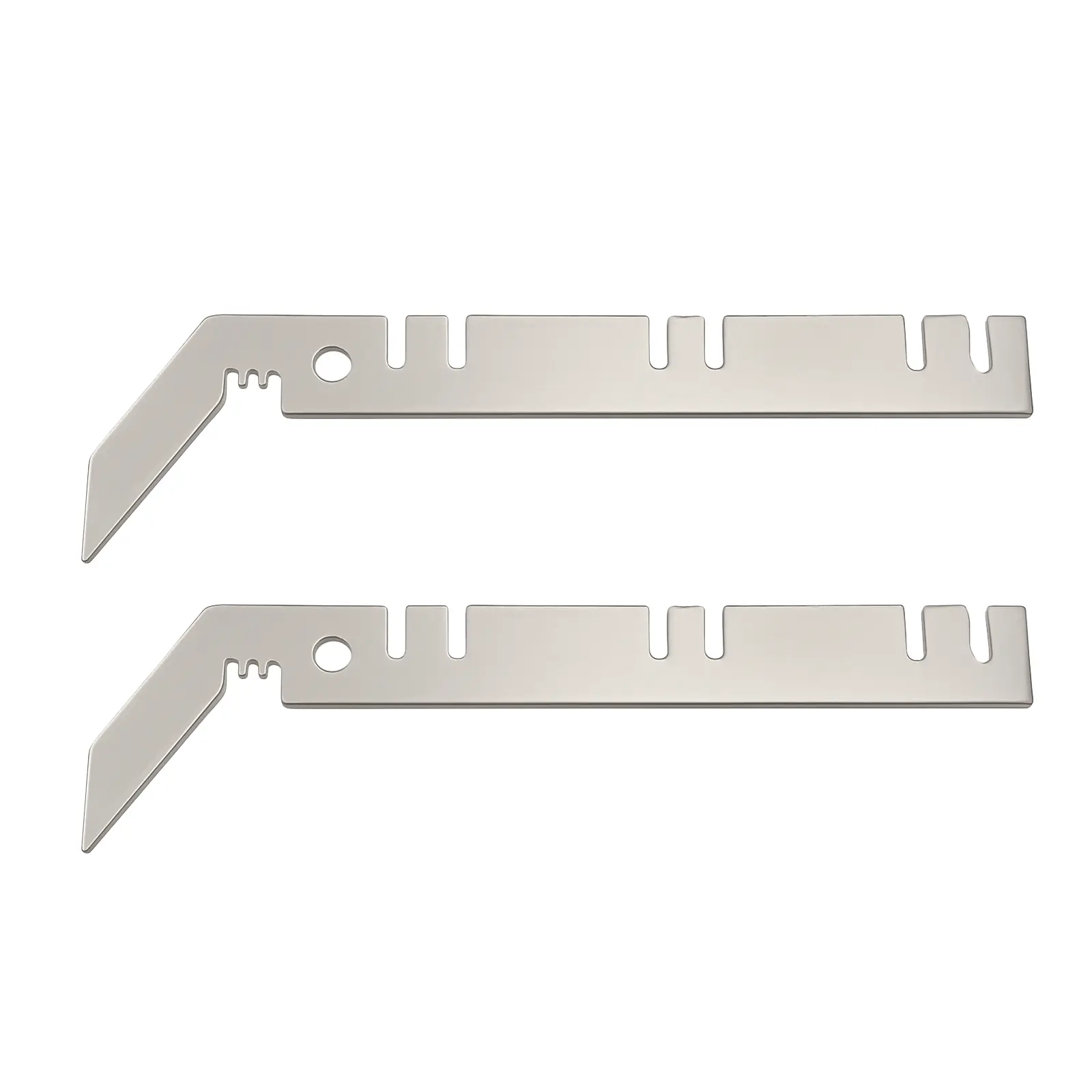 Hecis 6" / 9'' Double Crossbar Hanger Backdrop Hanger Crossbar Valance Hangers for Pipe and Drape Backdrop Stand Kit( 2 Pack)