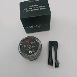 IsoBell-Kate's Eyebrow Pomade tinted to shade in Ebony color Makeup Cosmetic