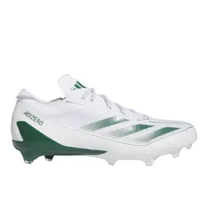 adidas Mens Adizero Electric Football Sneakers Shoes - White adidas Mens Adizero Electric Football Sneakers Shoes - White