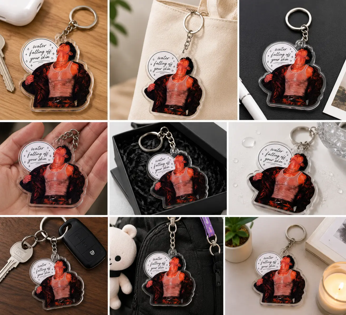 JK Cute Acrylic Keychain, Arirang Tour, Gift For BFF, Gift For Her, Gift For Him, Birthday Gift