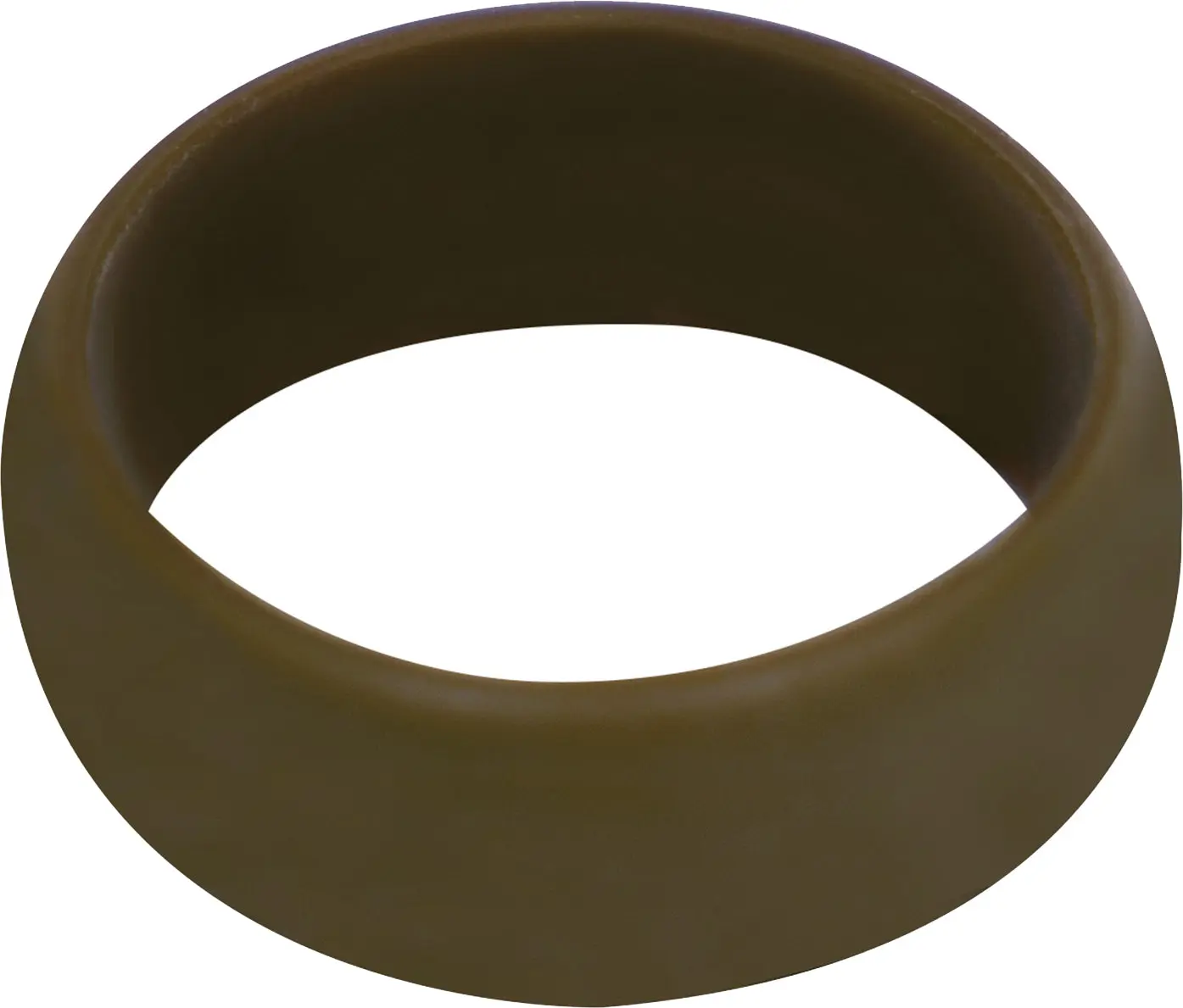 Stackable Rings in Plain Olive Drab, Non-Conductive Medical Grade Silicone Tactical Wedding Band for Military Service Members, Tactical Wedding Ring, Unisex