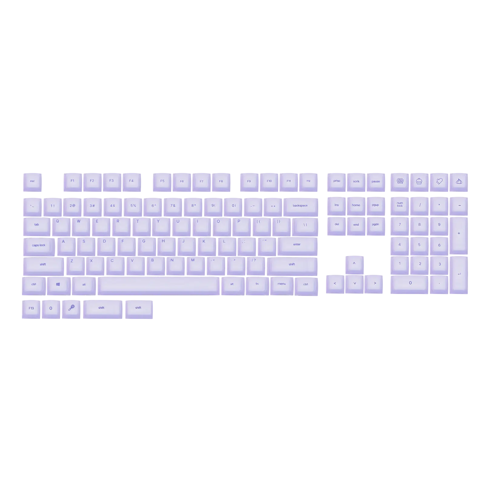 EPOMAKER AegisSil Keycap Set 113 Cherry Profile Keys Silicone Material for Cherry MX/Kailh/Outemu/Gateron Mechanical Keyboard Tiktokshopstockup Tiktokshopmothersday