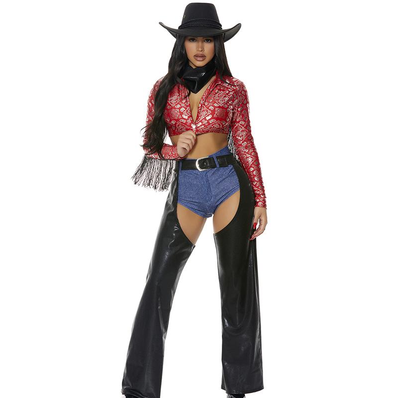 Forplay Women's Halloween Saddle Up Sexy Cowgirl Costume