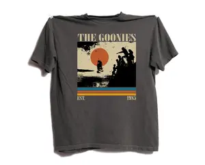The Goonies Movie Shirt, Vintage Style Movie Graphic T-Shirt Unisex, Gift for Fans