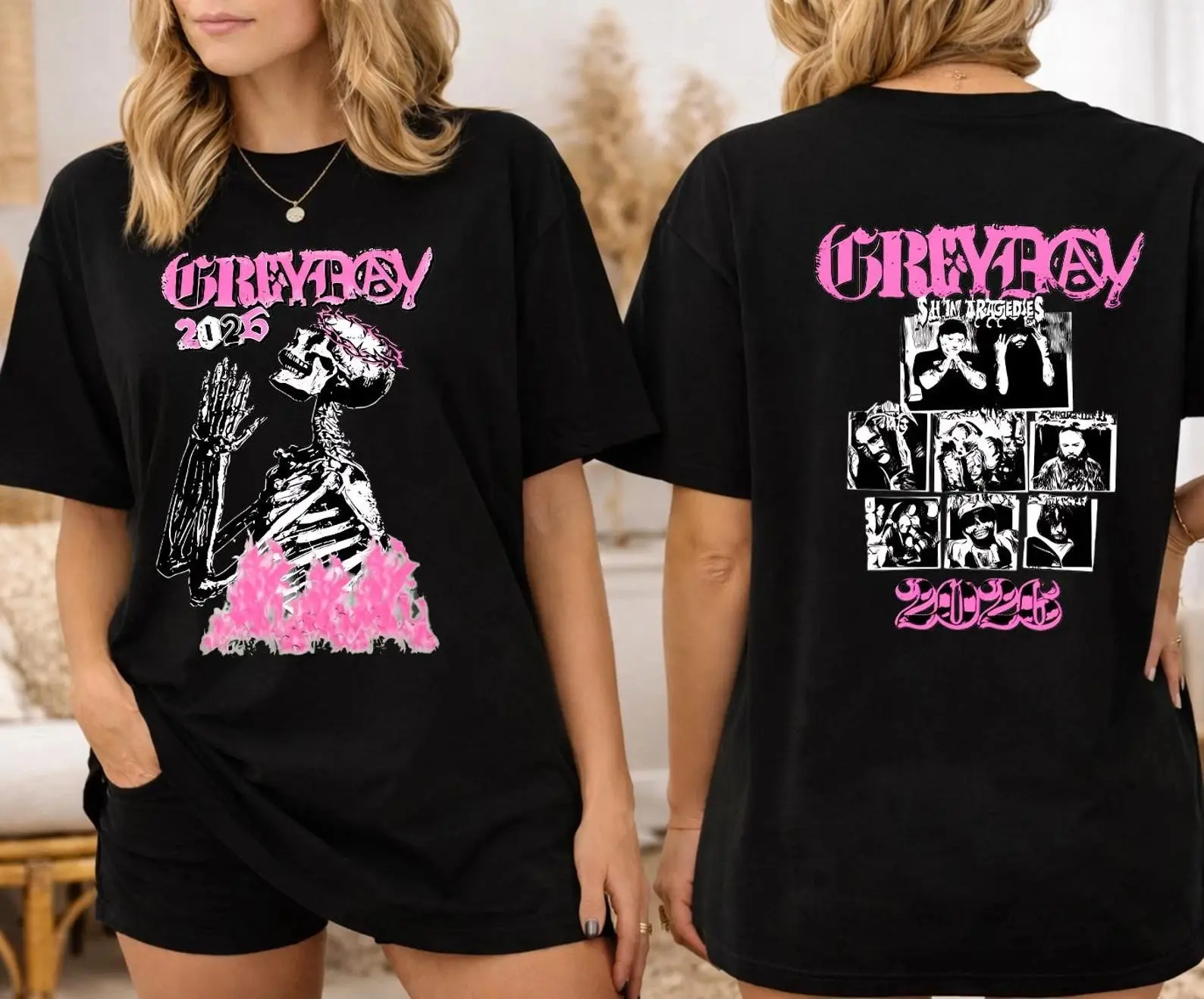 2 Sides Grey Day 2026 Tour Shirt, G59 Merch, Unisex Rapper Clothing