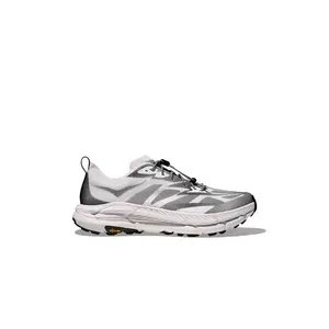 HOKA Mafate Speed 4 Lite Sneaker in White & Black