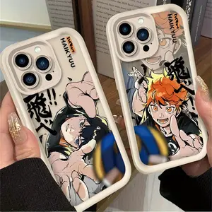 Anime Haikyuu Shoyo Hinata Phone Case for iPhone 17 17Air 16 16E 15 14 13 12 11 Plus Pro Promax Christmas gift