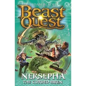 USED-Beast Quest: Nersepha the Cursed Siren: Series 22 Book 4 by Blade, Adam (Paperback)
