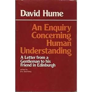 USED-An Enquiry Concerning Human Understanding: A Letter from a Gentleman to His Friend in Edinburgh by David Hume (Paperback)