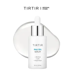 [TIRTIR Official] PHA 15% Serum - Fast-Acting Liquid Exfoliant for Instantly Smooth, Hydrating and Radiant Glow Skin, Lightweight Mild and Gentle Moisturizer, Flaky skin Corrector for Rough and Bumpy Skin