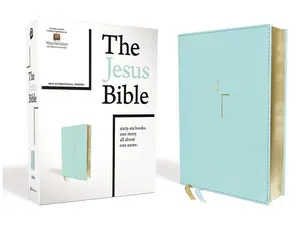 The Jesus Bible, NIV Edition, Leathersoft, Teal, Comfort Print Imitation Leather – October 30, 2018