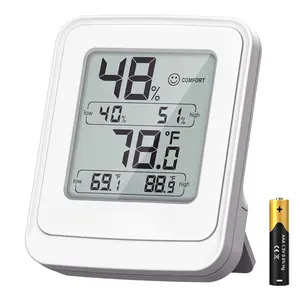 TP150 Greenhouse Thermometer Hygrometer, IPX5 High-Humidity Resistant Temperature and Humidity , High/Low Records Humidity Meter for Indoor Grow Tents, Reptile(Previously )