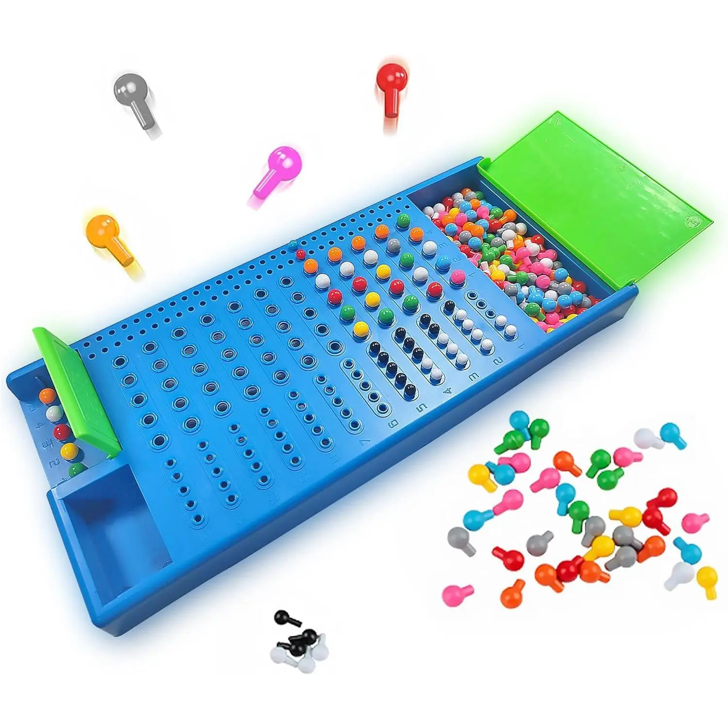 F-ITC14  Code Breaker Board Game, Classic Codebreaking Travel Board Game, Kids STEM Development Toys, 3 Level Brain Puzzle Play Set - 2 Player Battle of Famliy Game, Toys for Kids & Adult